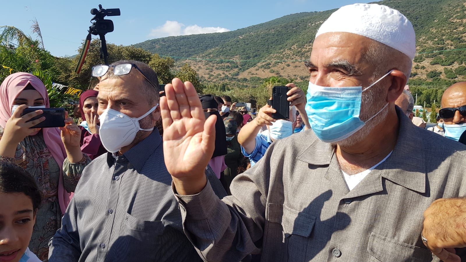 الشيخ رائد صلاح يدخل السجن: سجن الحرية أفضل من سجن العبودية