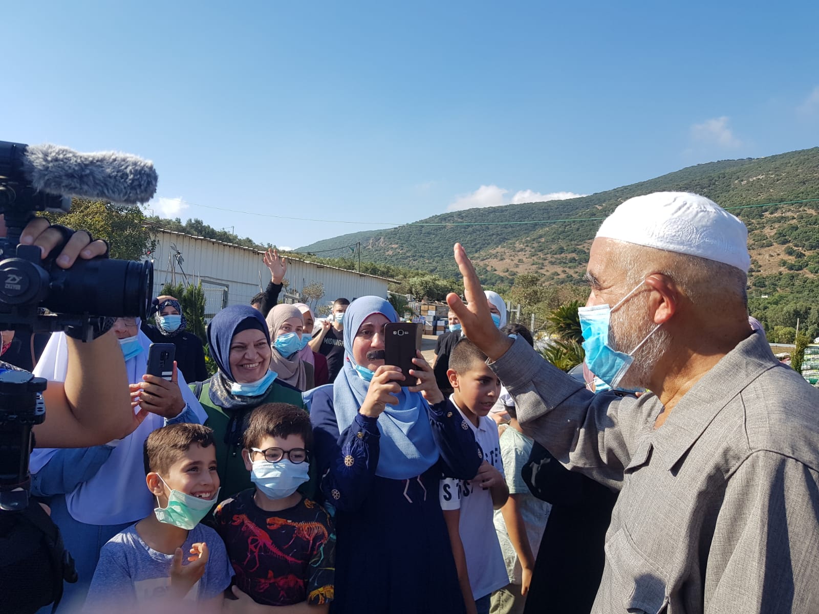 الشيخ رائد صلاح يدخل السجن: سجن الحرية أفضل من سجن العبودية