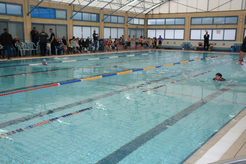 مشاركة واسعة في بطولة السباحة الثالثة بمنتجع الواحة